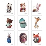 Zeszyt CUTE A5 kratka 32K 80g PP 9 sztuk mix