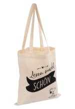 bag shopping - natural - lesen macht schön