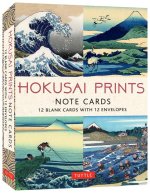 Hokusai Prints Note Cards - 12 Cards