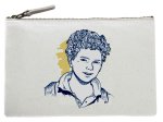 Trousse Carlo Acutis bleu Emilie Droulers 20X12