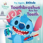 DISNEY BABY TRY AGAIN STITCH TOOTHBRUSHE