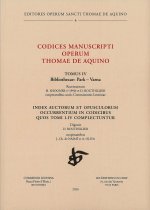 Codices manuscripti operum thomae de aquino