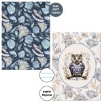 Paczka zeszyt A4 32k. linia Animal Boho mix pakiet 5 sztuk