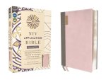 NIV Application Bible, Personal Size, Leathersoft, Pink, Red Letter, Comfort Print