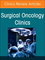 Anal Cancer, An Issue of Surgical Oncology Clinics of North America