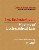 Maxims of Ecclesiastical Law