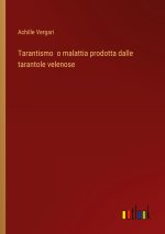 Tarantismo  o malattia prodotta dalle tarantole velenose