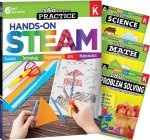 180 Days Steam, Science, Math, & Problem Solving Grade K: 4-Book Set
