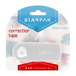 Korektor w taśmie 5mmx6mb - szary