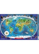 Europa - mapa polityczna JUNIOR. Mappuzzle. Plakat