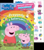 Peppa Pig Rysowanki z bajecznymi tatuażami cz. 1 Przygody z kolorami