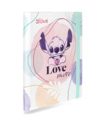 Teczka A4 przestrzenna z gumką Disney Fashion Stitch wzór 2