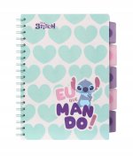 Kołozeszyt B5 100 k. Project Book Disney Fashion Stitch wzór 2
