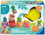 Ravensburger Play+ Puzzle- & Spiel-Set: Meine kleinen Pflanzen - Kinderpuzzle, Pretend Play Set, Montessori Puzzle Garten, Spielzeug ab 18 Monate