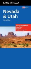 Rand McNally Easy to Fold: Nevada & Utah State Laminated Map