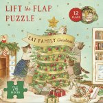 Cat Family Christmas Lift-the-Flap Puzzle