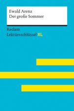 Der große Sommer von Ewald Arenz: Lektüreschlüssel mit Inhaltsangabe, Interpretation, Prüfungsaufgaben mit Lösungen, Lernglossar. (Reclam Lektüreschlü
