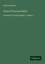 Opere di Vincenzo Monti