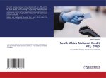 South Africa National Credit Act, 2005