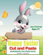 Happy Easter Cut and Paste Workbook for Preschool Kindergarten