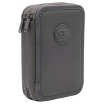 Piórnik podwójny z wyposażeniem Coolpack Jumper 2 Rpet Grey