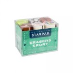Gumki do mazania Sport 6 szt.