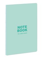Teneues - A5 Notebook: Mint, 140 Lined Pages, Raw Sewn Spine, Lays Flat