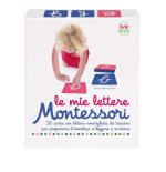 mie lettere Montessori. 26 carte con lettere smerigliate da toccare per preparare il bambino a leggere e scrivere