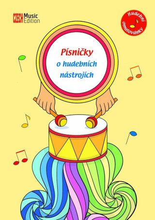 Hudební omalovánky – Písničky o hudebních nástrojích