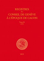 Registres du Conseil de Genève à l'époque de Calvin