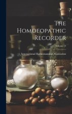 The Homoeopathic Recorder; Volume 13