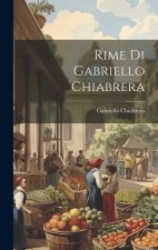 Rime di Gabriello Chiabrera