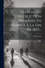 Tableau De L'instruction Primaire En France ? La Fin De 1833...