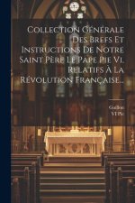 Collection Générale Des Brefs Et Instructions De Notre Saint P?re Le Pape Pie Vi, Relatifs ? La Révolution Française...