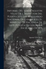 Informe Del Senor Agustin Velez De J., Inspector Del Puerto, Jefe Del Resguardo Nacional De Colon a S.S. El Ministro De Hacienda De La Republica De Co
