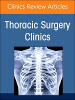 Management of the Trachea, An Issue of Thoracic Surgery Clinics