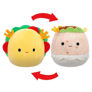 Squishmallows 2v1 Tacos Tex a Burrito Bernardo 13 cm (Hračka)