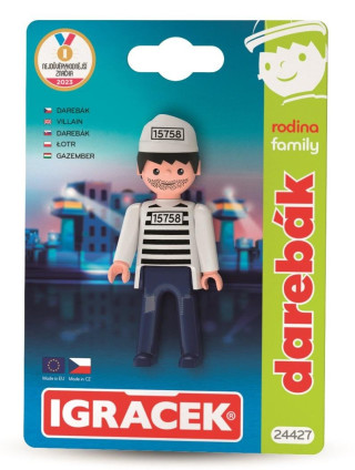 Igrďż˝ďż˝ek Rodina Darebďż˝k - figurka