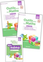 Outils pour les Maths CE1 (2025) - 2 fichiers (Nombre et calculs & Géométrie) + Mémo