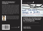Análisis de introducciones y resúmenes de artículos de investigación