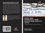 Analisi delle introduzioni e degli abstract degli articoli di ricerca