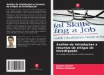 Análise de introduç?es e resumos de artigos de investigaç?o