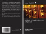 Catálogo de la biblioteca en la antigüedad: