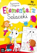 Elementarz szlaczki. Rysowanie  i wklejanie