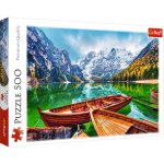 Puzzle 500 Jezioro Braies, Włochy