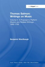 Thomas Salmon: Writings on Music