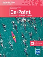 On Point A2 Elementary English - Hybrid Edition allango