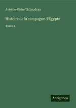 Histoire de la campagne d'Egypte
