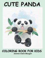 Cute Panda Coloring Book for Kids