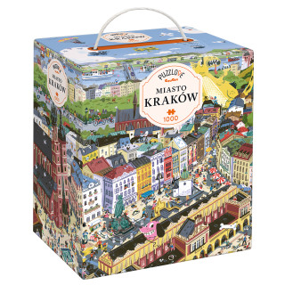 Puzzlove CzuCzu Miasto Kraków 1000 elementów